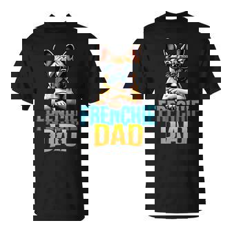 Idee Regalo Per Uomo Di Abbigliamento Bulldog Francese Dad Frenchie Maglietta - Novitaregali