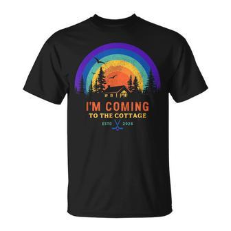 I'm Coming To The Cottage Lgbtq Colors Vintage T-Shirt - Thegiftio UK