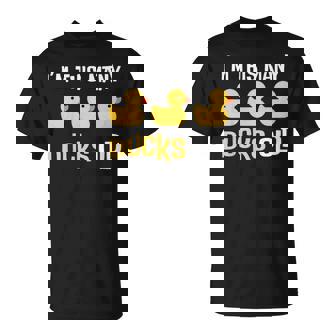 I'm This Many Ducks Old Duck 3Rd Birthday 3 Years Old Bday T-Shirt - Thegiftio