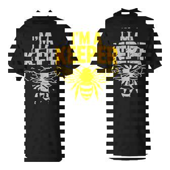 I’M A Keeper Beekeeper Bee T-Shirt | Mazezy