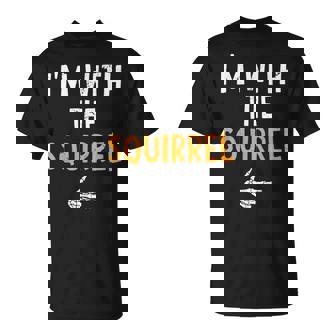 I'm With The Squirrel Costume Halloween Matching Couple T-Shirt | Seseable FR