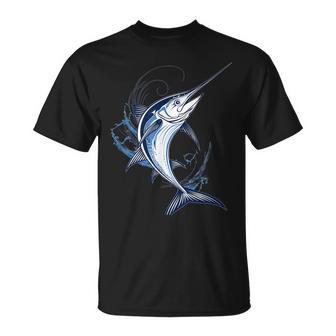 Impresionante Traje De Pez Espada Para Niños Y Niñas De Pesca Camiseta unisex - Regaloses