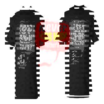 Inappropriate Adult Humor Never Kiss Mom On Father's Day T-Shirt - Monsterry