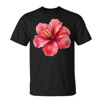 Increíble Flor Para Los Amantes Del Hibisco Camiseta unisex - Regaloses