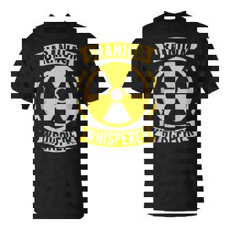 Ingeniero Nuclear De Energía Nuclear In Mangas Camiseta unisex - Regaloses