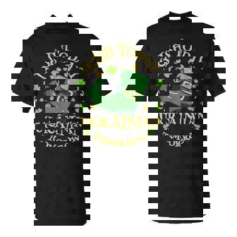 Irish Today ウクライナ Tomorrowt Patrick's Day Tシャツ - Kawaiitshirt
