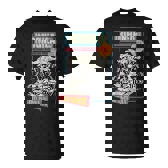 Ironhead Old School Hd Pin Up Retro Motorcycle Sportster Hot T-Shirt | Seseable UK