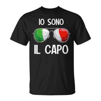 Italia Dialekt Italienisch Ioono Il Capo T-Shirt - Geschenkecke