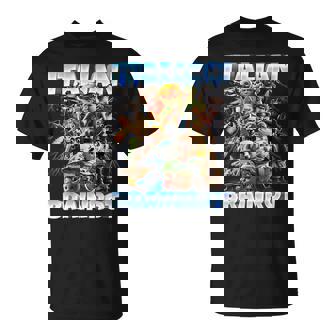 Italian Brainrot Characters Meme Popular Trend Gen Z T-Shirt - Monsterry