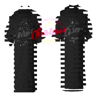 It's Never Too Early For Christmas Music Xmas T-Shirt | Mazezy