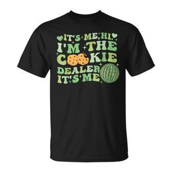 It's Me Hi Im The Cookie Dealer Scouting Girls T-Shirt - Thegiftio