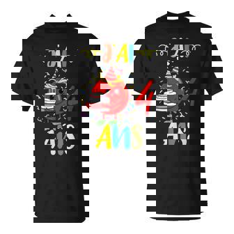 J'ai 4 Ans 4E Tomate Anniversaire T-Shirt - Cadeauxyz