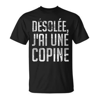 J'ai Une Petite Copine J'ai Une Petite Copine T-Shirt - Cadeauxyz