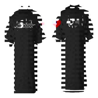 Japanese Flag Taiwanese Flag Heart 台湾の遺産 台湾のルーツ 日本の国旗 台湾の国旗 Tシャツ - Kawaiitshirt