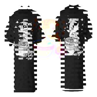 Japanese Ramen Anime Leopard Gecko Reptile Men Women T-Shirt - Thegiftio