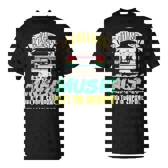 Je Collectionne La Musique Phrase K7 Drôle T-Shirt - Cadeauxyz