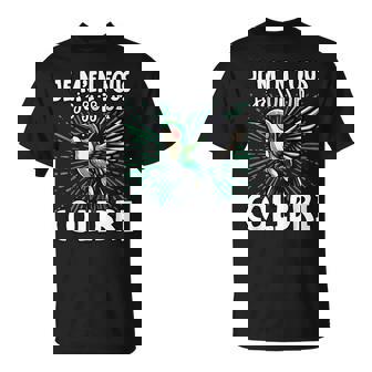 Je M'en Fous Jeuis Un Colibri Colibri Mignon T-Shirt - Cadeauxyz