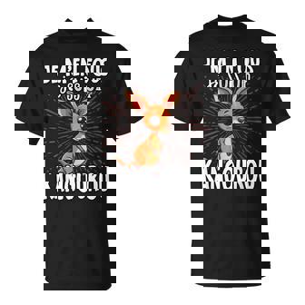 Je M'en Fous Jeuis Un Kangourou Mignon Kangourou T-Shirt - Cadeauxyz