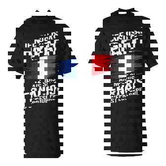 Je Neuis Pas Parfait Mais Français Cadeau Humour France T-Shirt - Cadeauxyz