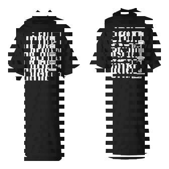 Je Peux Pas J'ai Guitare Drôle Guitariste Musicien T-Shirt - Cadeauxyz