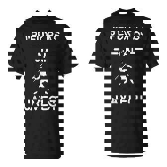 Je Peux Pas J'ai Javelot Humour Athlétisme T-Shirt - Cadeauxyz