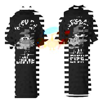 Je Peux Pas J'ai Peinture Chouette Palette T-Shirt - Cadeauxyz