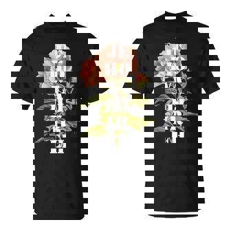 Jehovah Jireh Graphic Christian Jesus Retro Flower T-Shirt | Mazezy