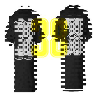 Jersey 38 Amarillo Deportivo Team Jersey Número 38 Camiseta unisex - Regaloses