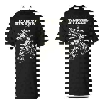 Jesus Christ Motocross Dirt Bike He's Rizzin' Easter T-Shirt | Mazezy
