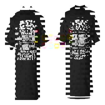 Jesus Is My Jam And Im Here To Spread Christian Bible Verse T-Shirt - Monsterry