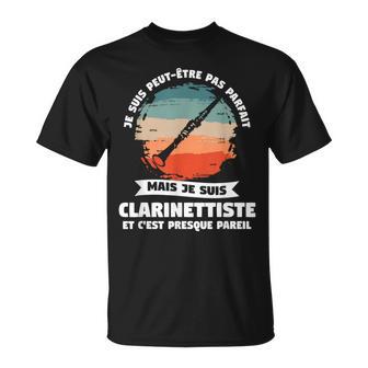 Jeuis Peut-Être Pas Parfait Mais Jeuis Clarinettiste T-Shirt - Cadeauxyz