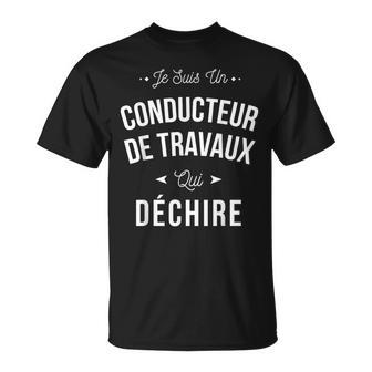 Jeuis Un Conducteur De Travaux Qui Déchire Cadeau Drôle T-Shirt - Cadeauxyz