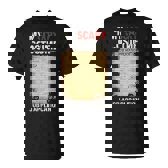 Job Application Costume Scary Halloween Costumes For Girls T-Shirt - Monsterry