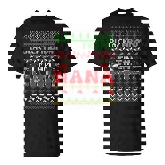 Joke Friday Shopping Team Nana Christmas Family T-Shirt | Mazezy