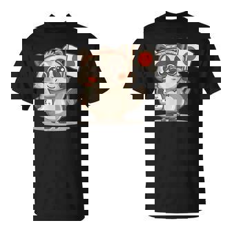 Joli Costume Tanuki Japonais T-Shirt - Cadeauxyz