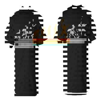 Joueur De Padel Rétro Amusant Evolutionports Loverintage Cool T-Shirt - Cadeauxyz