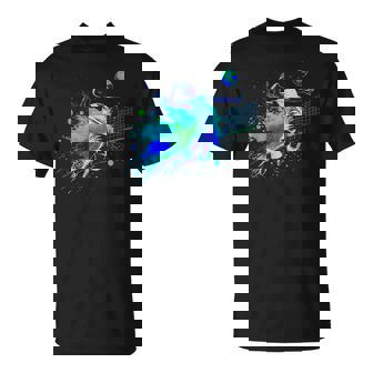 Joueur Deolley-Ball Pour Homme Et Garçon Motif Bleu T-Shirt - Cadeauxyz