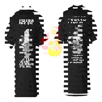 Joyeux Noël 2025 J'peux Pas J'attends Le Père Noël T-Shirt - Cadeauxyz