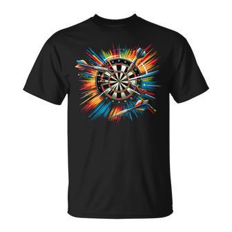 Jugador De Dardos Dardos Camiseta unisex - Regaloses