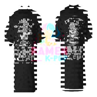 Just A Girl Who Loves Anime Ramen And K-Pop T-Shirt | Seseable FR