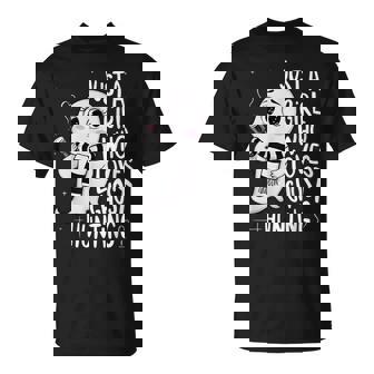 Just A Girl Who Loves Ghost Hunting Ghost Hunter Women T-Shirt - Thegiftio