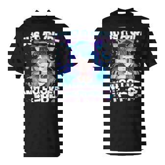 Just A Girl Who Loves K-Pop Cute Listening Kpop Music Lovers T-Shirt | Mazezy