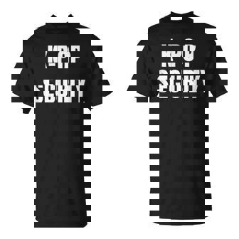 K-Pop Security Mom Dad Halloween Costume T-Shirt - Thegiftio