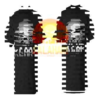 Kalahari Desert Africa Safari Elephant Sunset T-Shirt | Mazezy