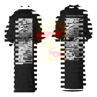 Kawaii Mx-5 Na Red Japanese 90S Tuning Racing Sports Car T-Shirt - Thegiftio