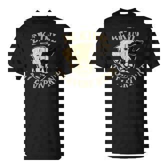 Be Kind To Every Kind Animal Rights Vegan Vegetarian T-Shirt - Monsterry