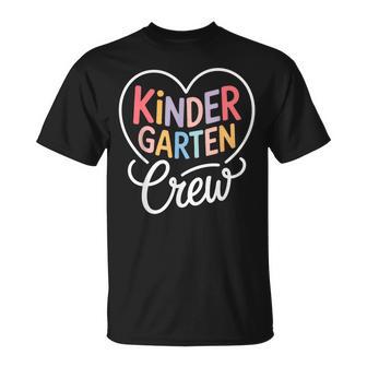Kindergarten Crew Kinder Crew Teacher Boy Girl T-Shirt - Thegiftio UK