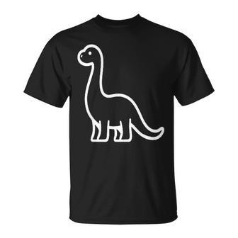 Kleiner Dinosaurier Damen Herren Kinderchöner Dinosaurier T-Shirt - Geschenkecke