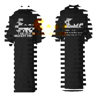 You Know Why I'm Here Deviled Egg Thanksgiving Pumpkin Pie T-Shirt - Thegiftio