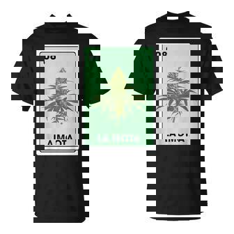 La Mota Mexican Bingo Card Game Marijuana Cannabis T-Shirt | Mazezy